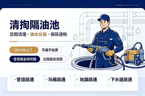 鸡西清掏隔油池